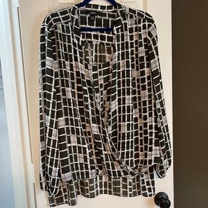 Alfani long sleeve blouse